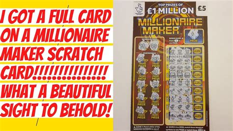 millionaire maker scratch card|Millionaire Maker Scratchcard .